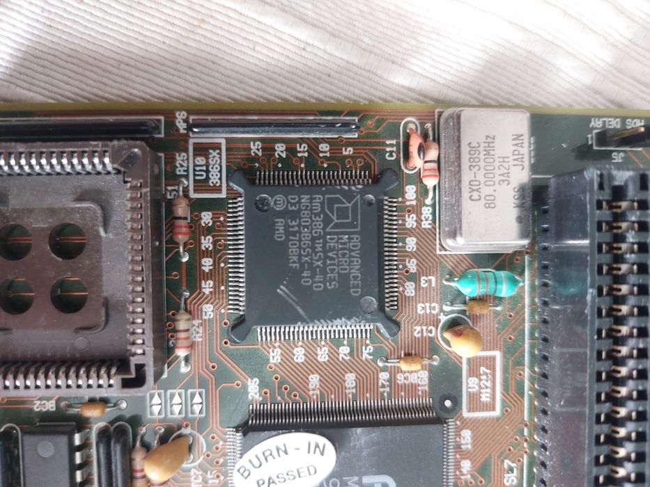 Placa-mãe M919A00 AMD 386 SX-40