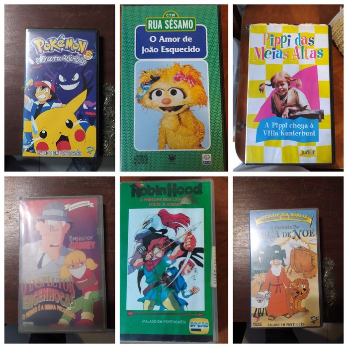 Cassetes VHS Filmes