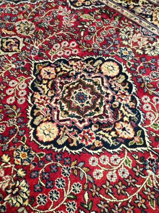 Tabriz - Rękodzieło - Perski dywan - Wełniany  ręcznie tkany 140 x 190