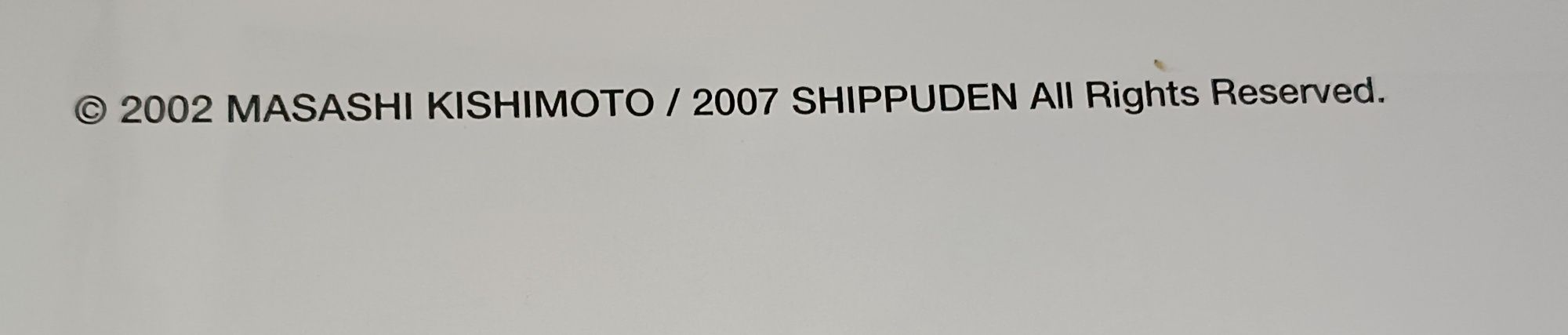 Pôster antigo de Naruto Shippuden 2007