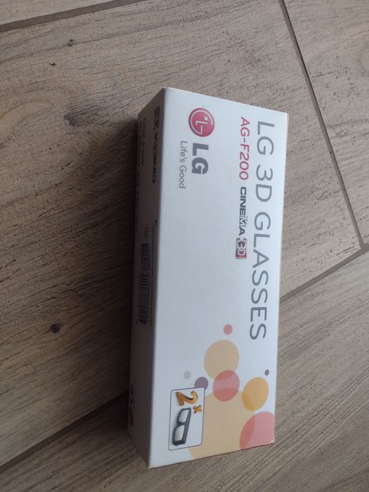 Okulary 3D LG 2 pary
