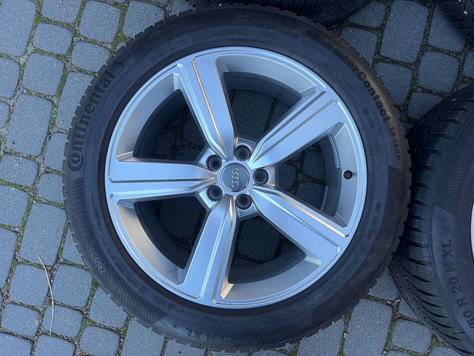 NOWE Koła Zima 20” Audi Q8 Q7 BMW 5x112 ET38 9J Continental 255/50/20