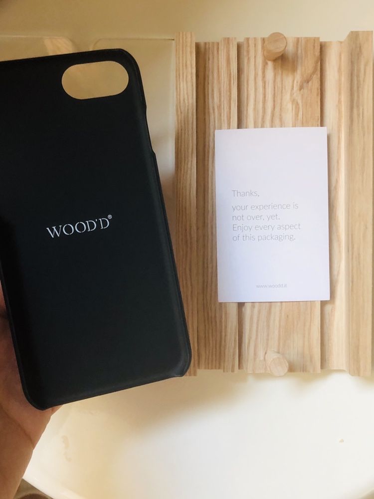Etui wood, nowe Iphone 7,8 Plus! Mega okazja! Hand made in Italy!