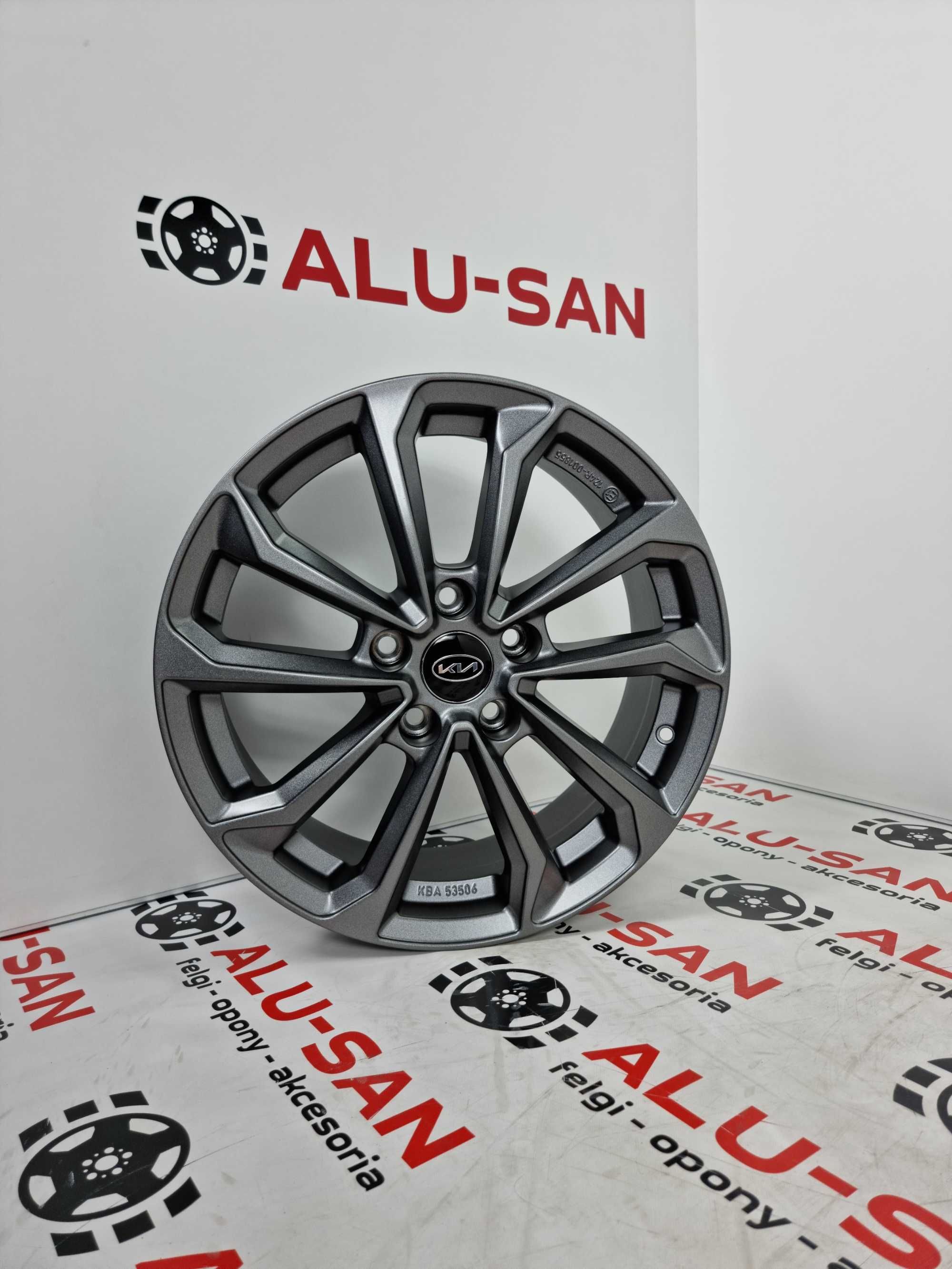 NOWE alufelgi KIA 17' 5x114,3 Sportage 5 V (NQ5e)- Grafit