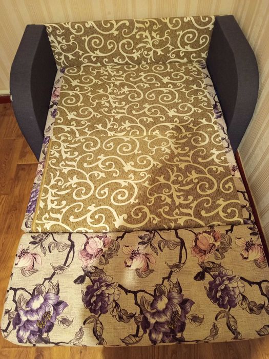 Диван розкладний кубик