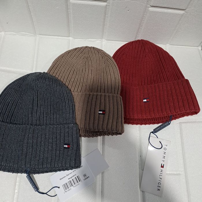 Шапка Tommy Hilfiger  осенняя демисизонная коттон