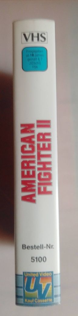 Cassete VHS American Fighter 2 ( Edição Rara )