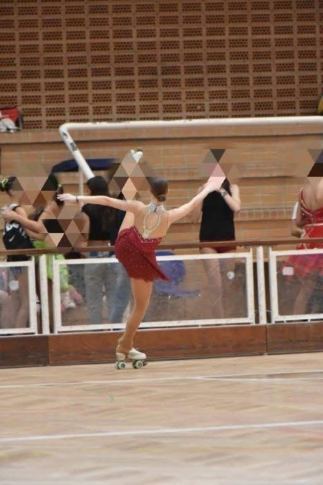 Vestido de Patinagem Artística