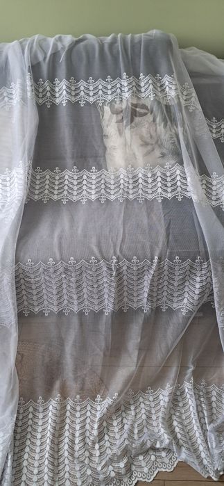 Firany długie 2 sztuki