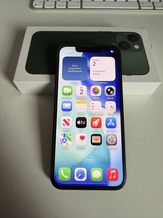 iPhone 13 Mini 256gb Green Idealny Bateria 100%