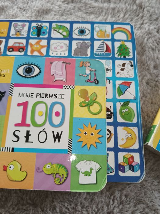 Książki ksiazeczki twarde - obrazkowe pierwsze słowa