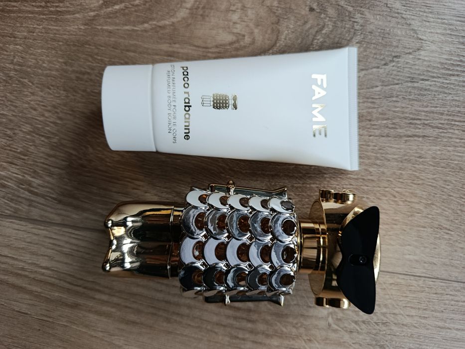 Zestaw Paco Rabanne Fame woda perfumowana 50 ml perfumowany balsam 75m