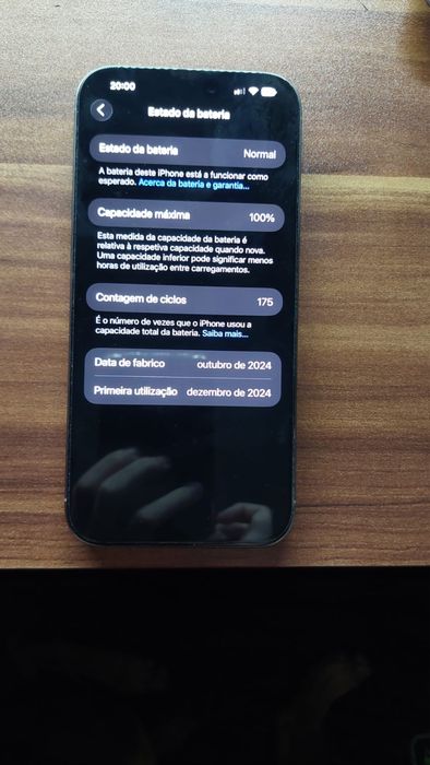 Iphone 16 pro max 256g para toca pelo 17 dando resto