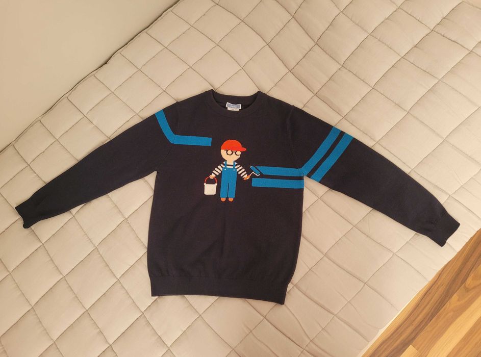 JACADI sweter dla chłopca, rozm. 128