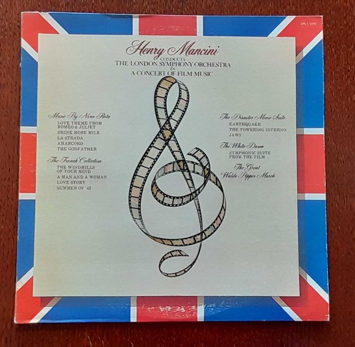 LP Winyl Henry Mancini A Concert Film Music (EX-) 1Press USA
