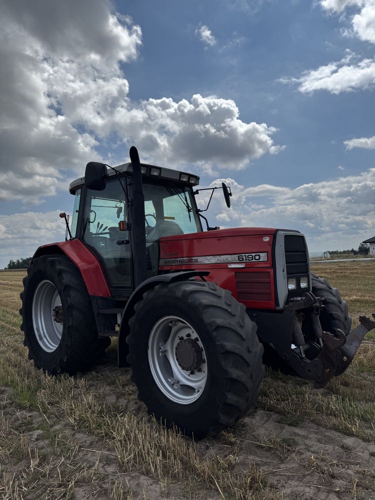 Massey Ferguson 6190, przedni TUZ i wałek