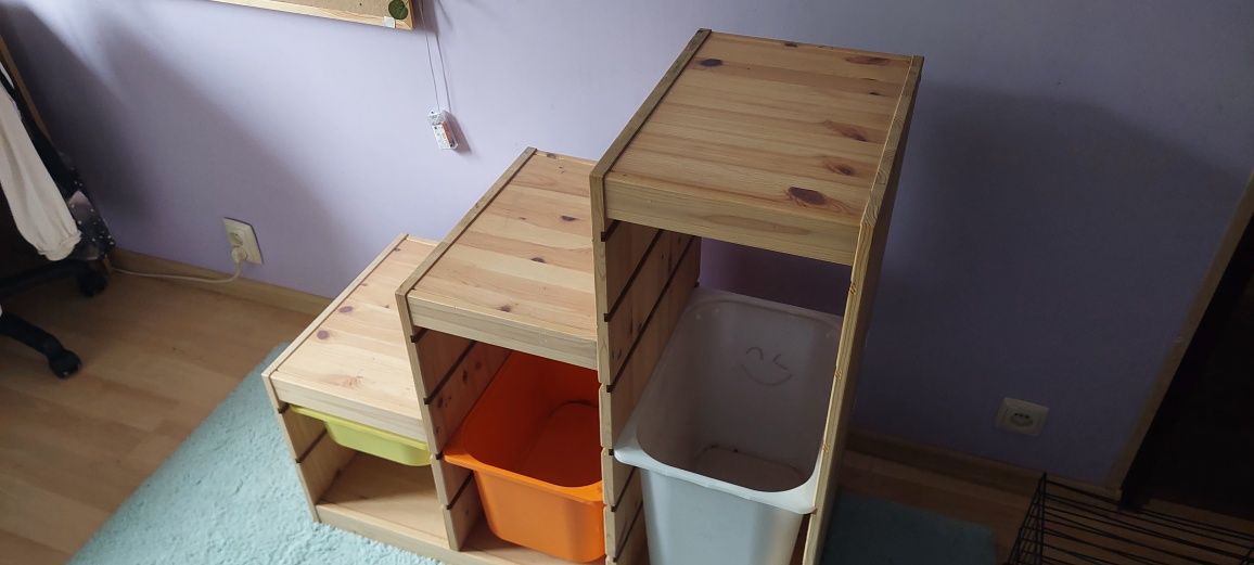 Szafka z Ikei 3 segmenty i 3 pojemniki