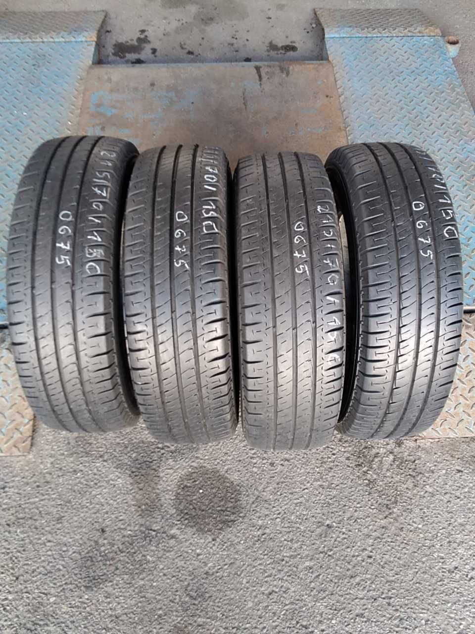 215/70/15c  Michelin Aglis 109/107S   8mm