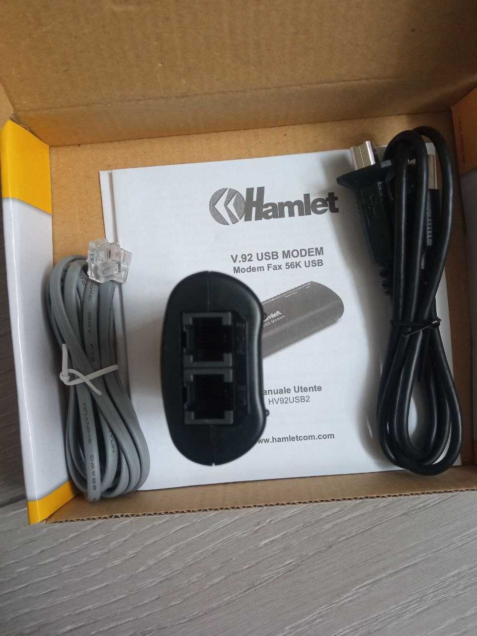 Modem V.92 USB Hamlet