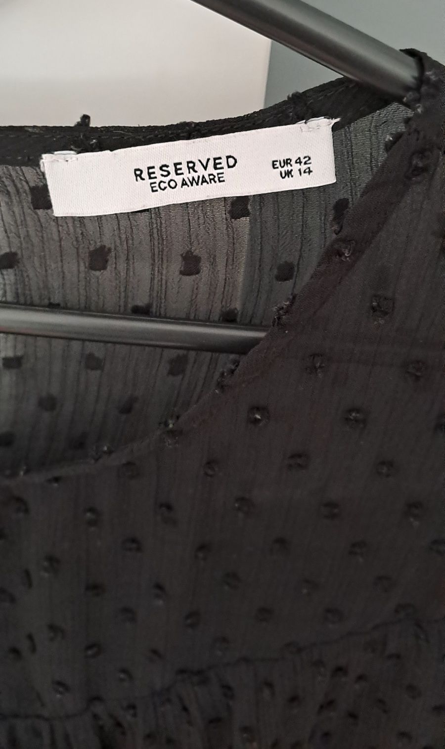 Sukienka czarna Reserved 42 XL