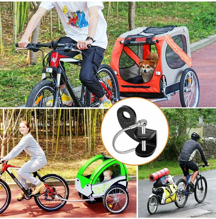 Zestaw 3 szt. haków do przyczepy rowerowej