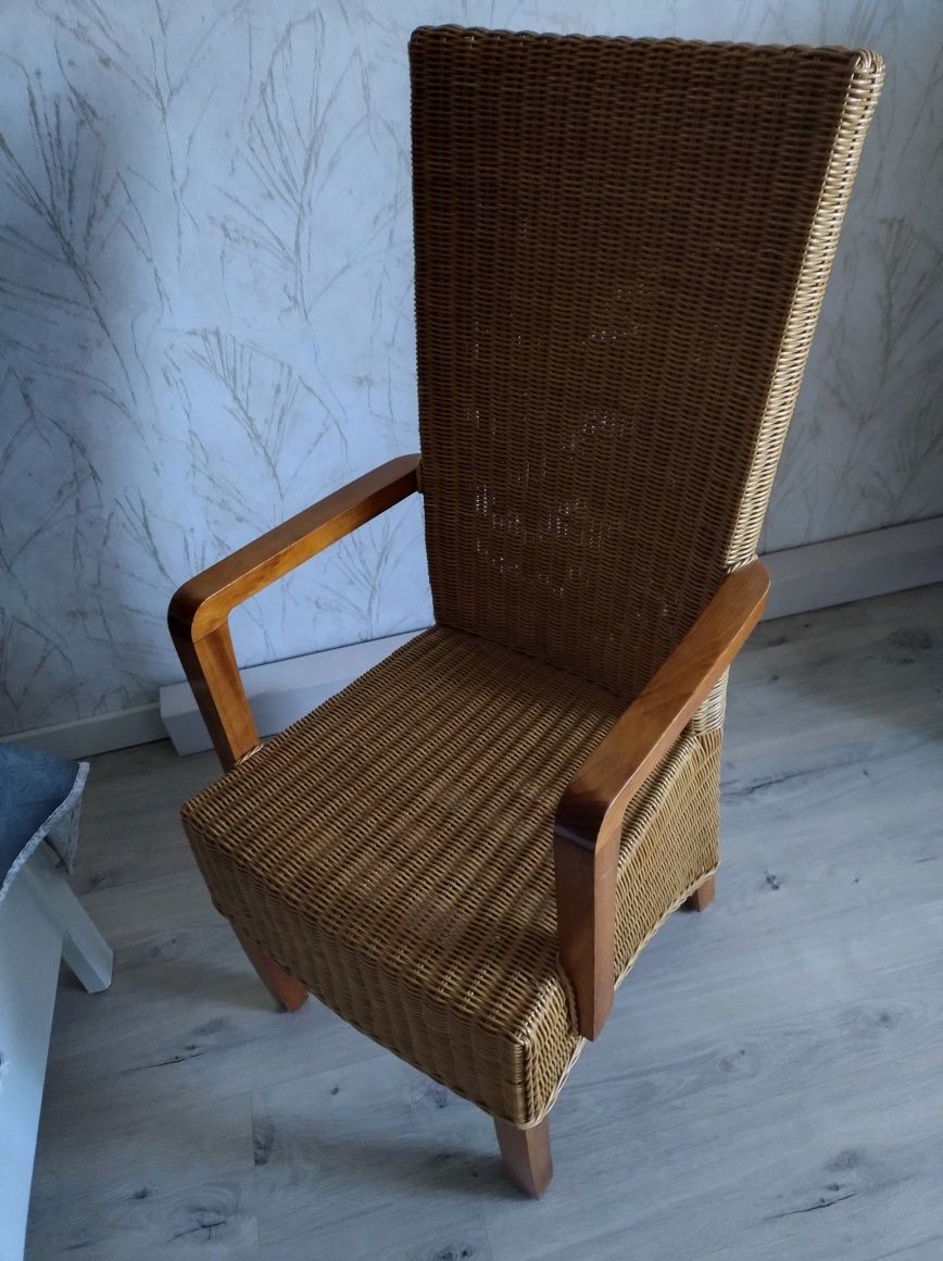 Krzesło ,fotel wiklina