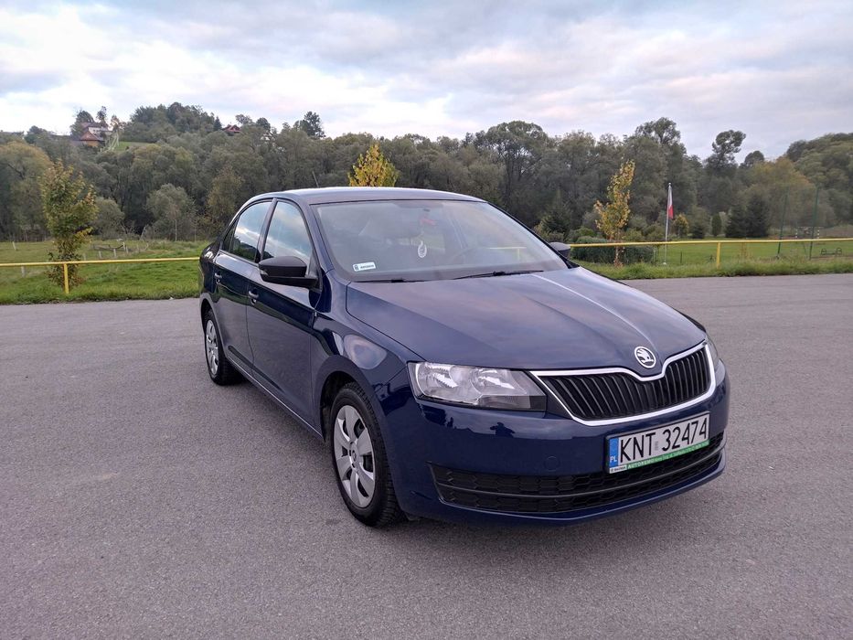 Skoda Rapid 1.2 benzyna Polski Salon 2 właściciel 102 tys km