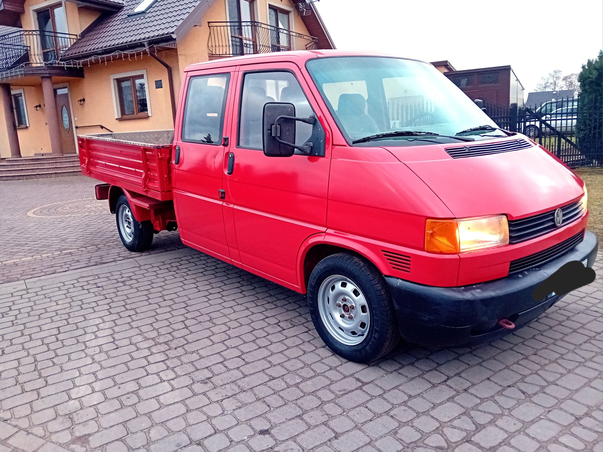 Volkswagen Transporter T4 2.5 TDI.  Doka.  Skrzynia. Plandeka
