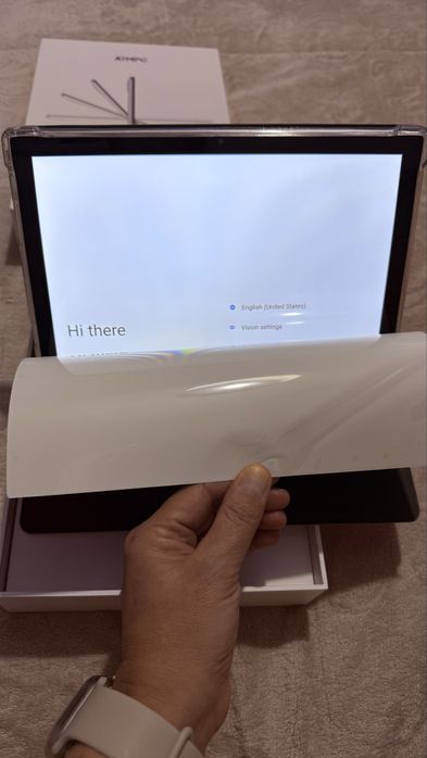 Tablet 10.1 novo ligado so para testar