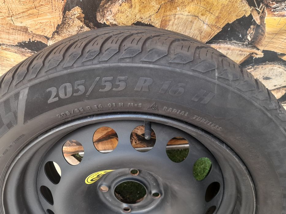 Roda suplente 16 4x108, Peugeot, Citroen pneu 205/55R16 ou 195/55R16