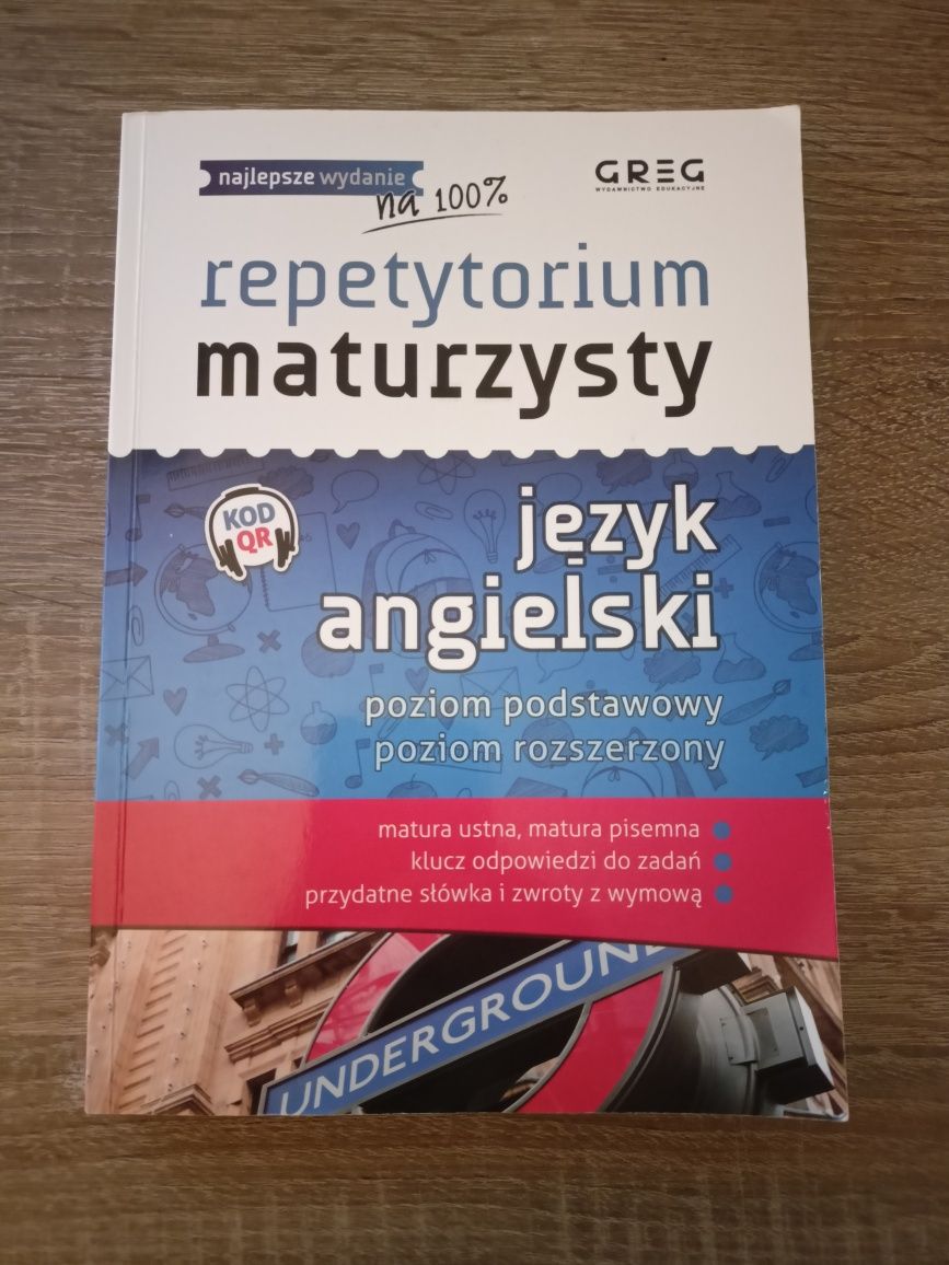 Repetytorium maturzysty z języka angielskiego, podstawa i rozszerzenie