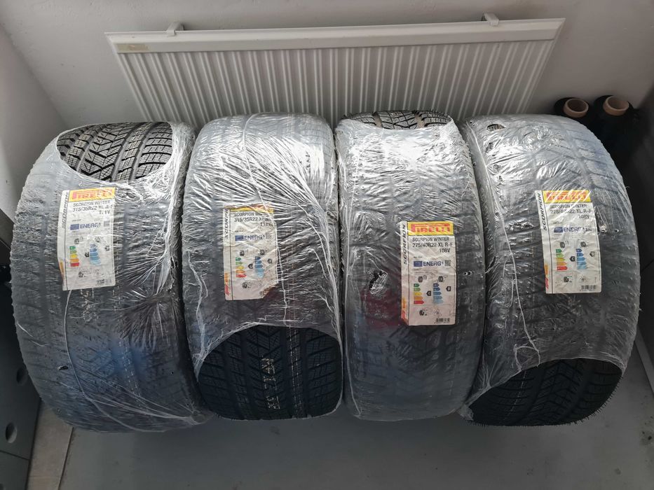 Opony PIRELLI Scorpion Winter 275/40/R22 315/35/R22 RUN FLAT BMW nowe