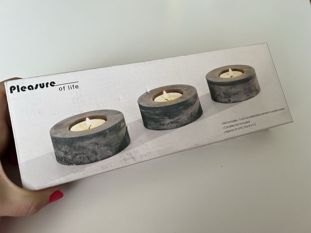 Świecznik tealight nowy
