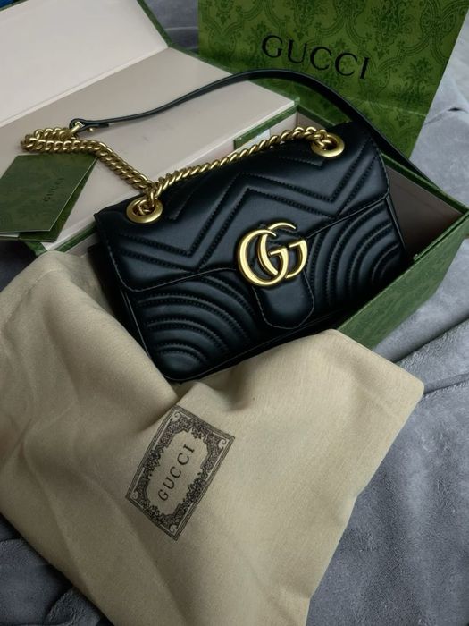 Сумка шкіряна Gucci 26 см / женские сумки
