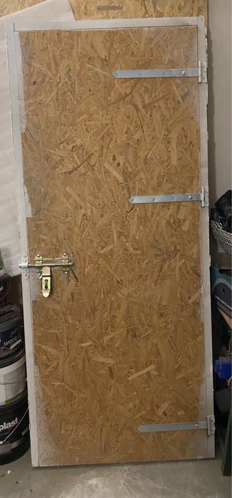 Drzwi budowlane tymczsowe