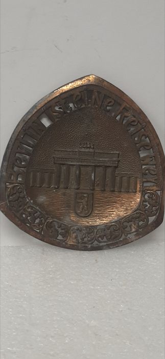 Plakieta-popielniczka Berlin Brama Brandenburska vintage