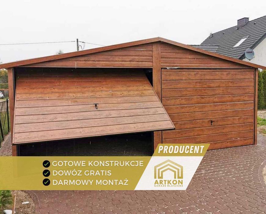 Garaż blaszany | Garaz blaszany | Blaszak | Garaże blaszane Na wymiar