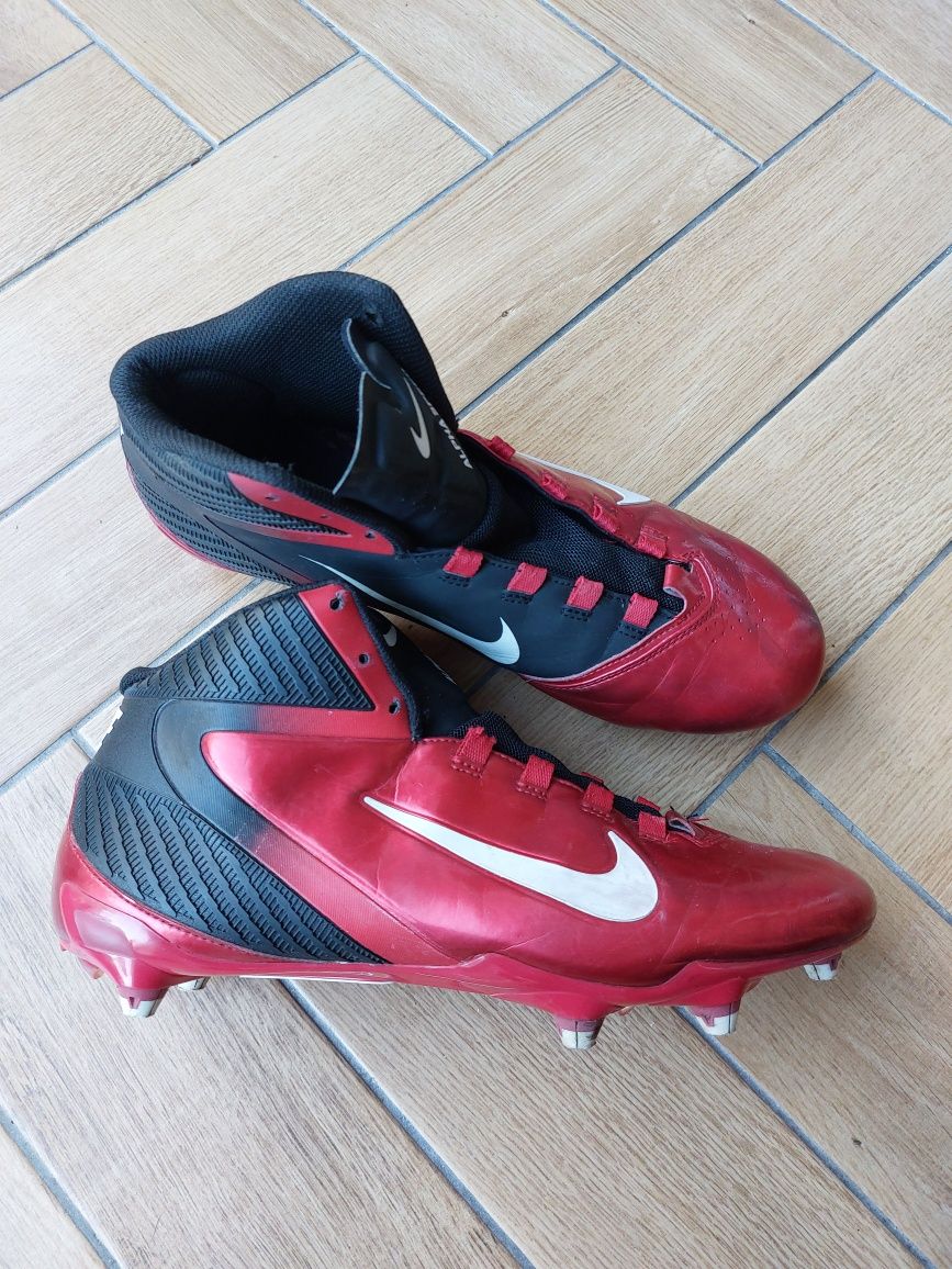 NIKE 45/46 Korki Alfha Speed Czerwone Sale