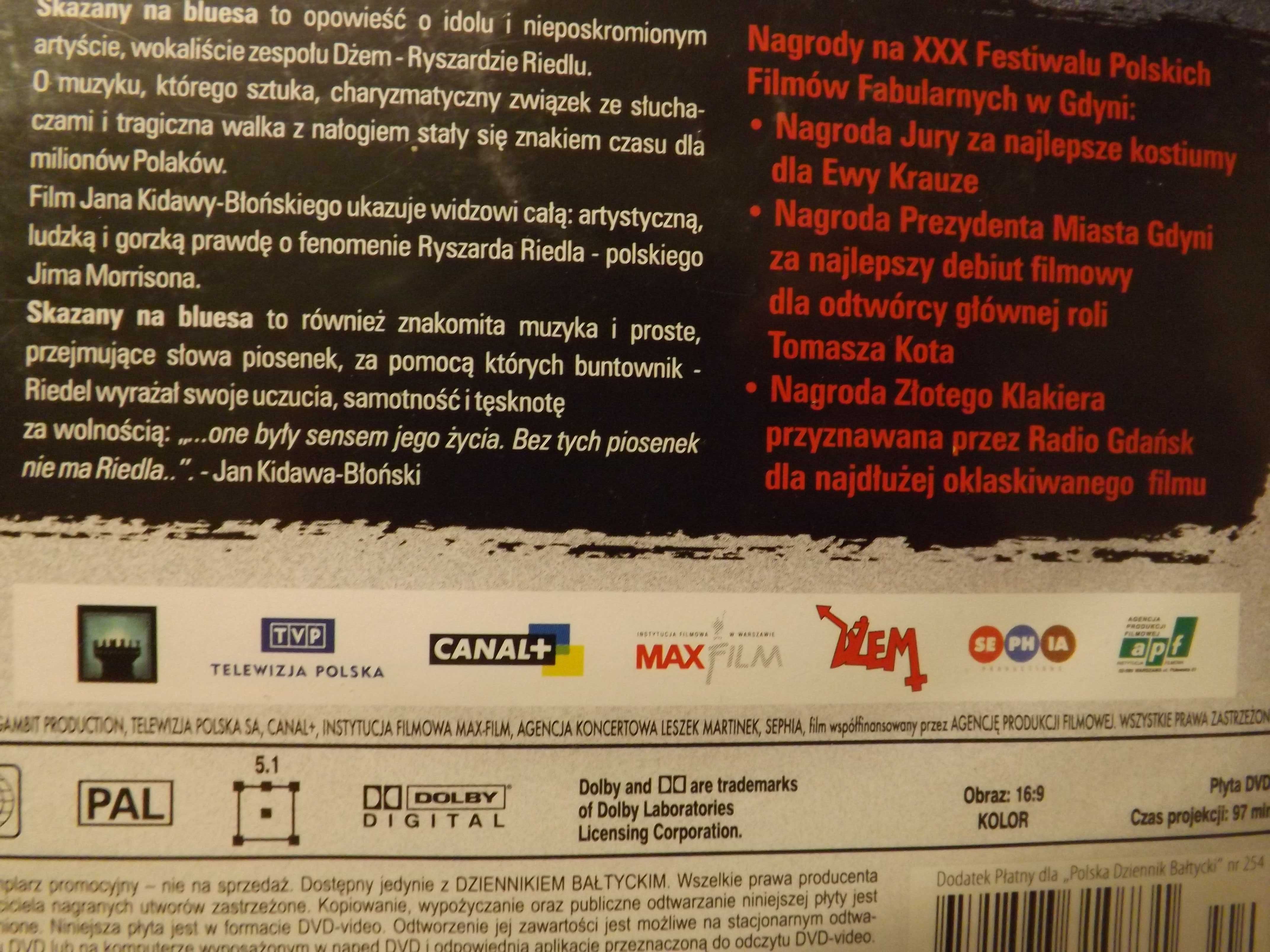 Skazany na Bluesa dvd Dżem , T. Kot