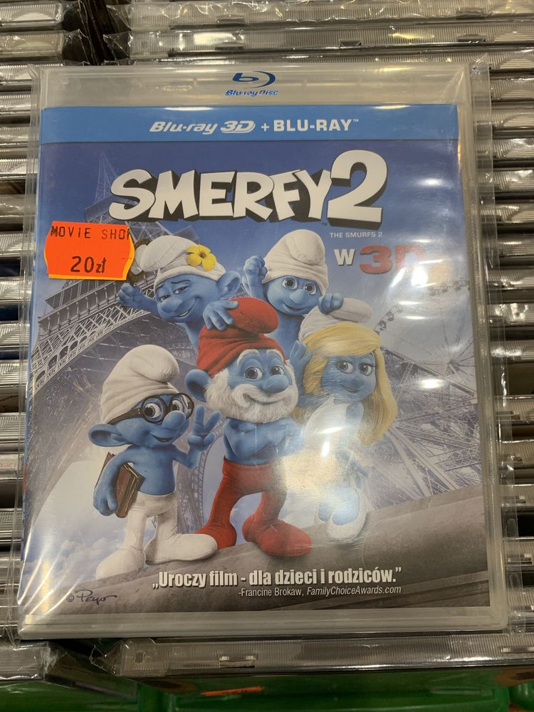Smerfy 2 w 3D + Blu ray - również skup filmów