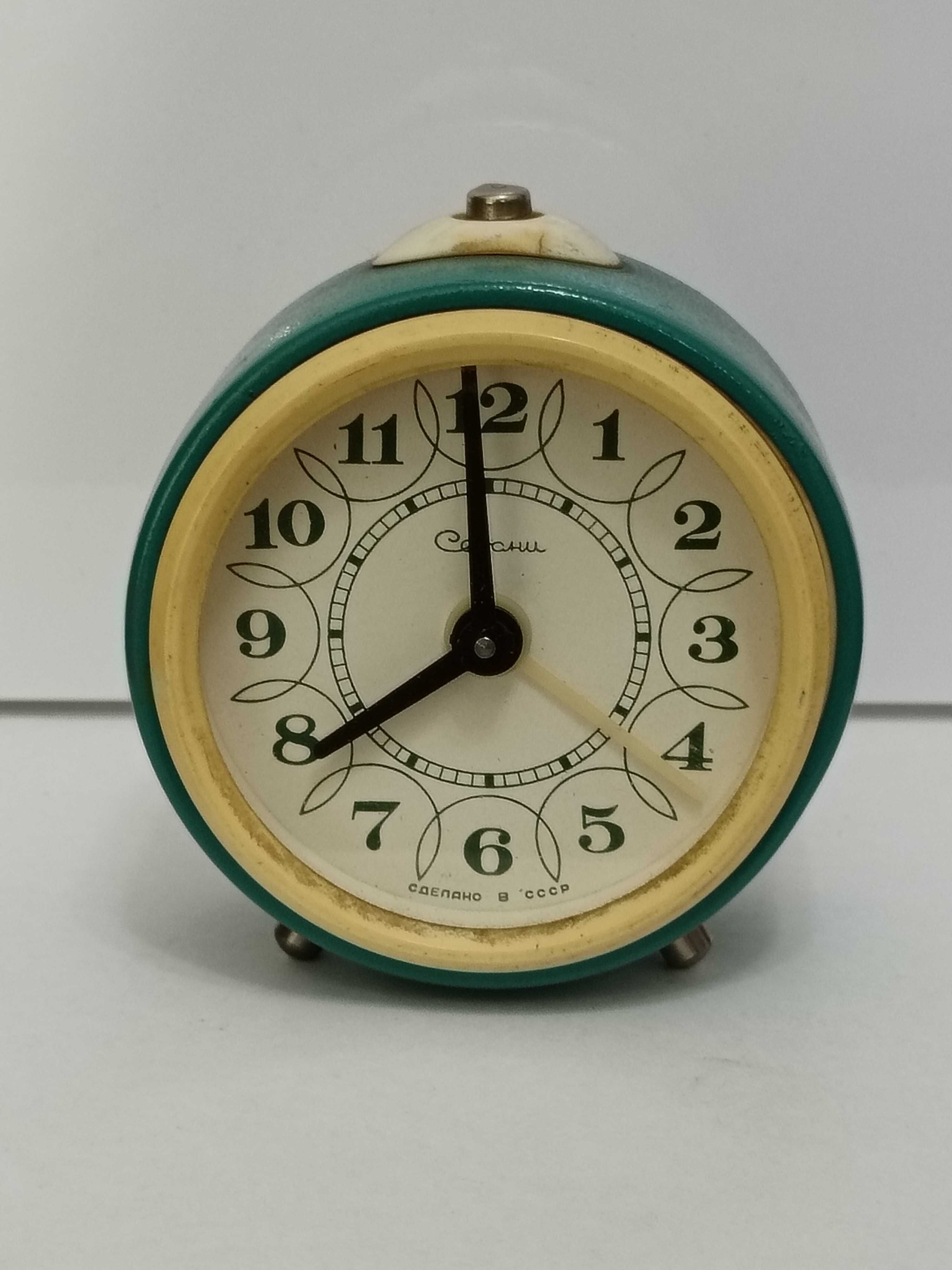 Zegar budzik vintage "Слава"