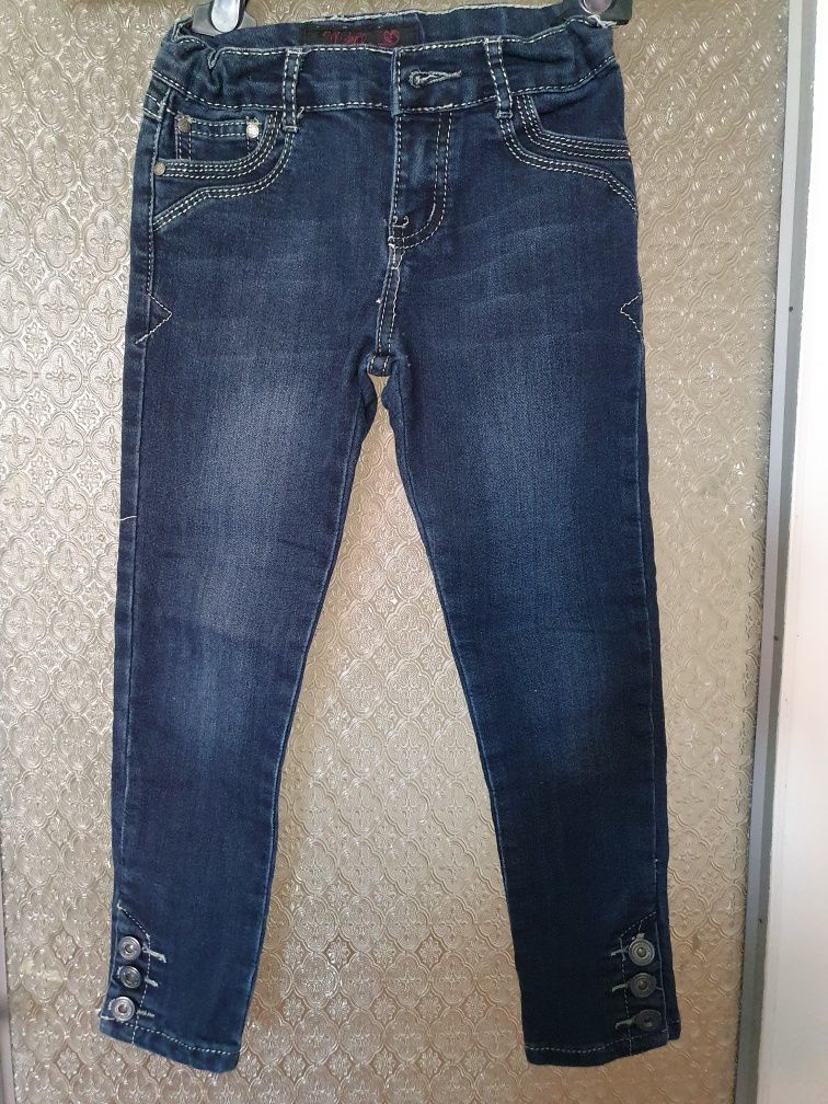 Jeans dziewczynka regulowane