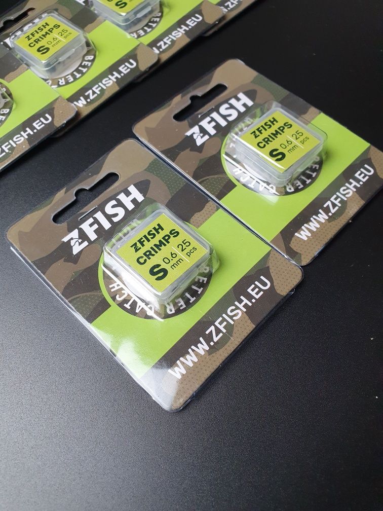 Krimpy 50 sztuk S 0,6mm tulejki zaciskowe do fluorocarbonu wędkarskie