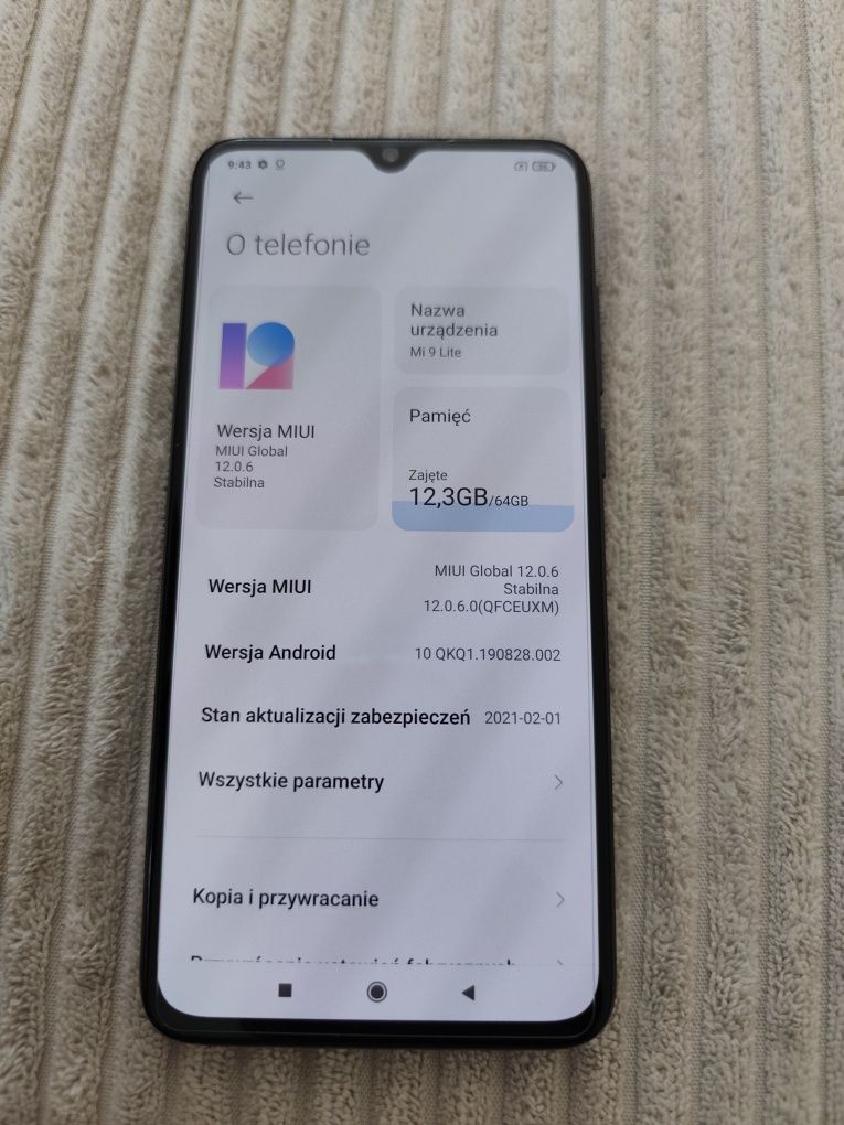 Xiaomi mi 9 lite