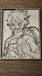 Obraz 3D Monkey D. Luffy  - One Piece