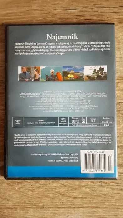 Najemnik - Steven Seagal - film DVD - Don E. FauntLeRoy