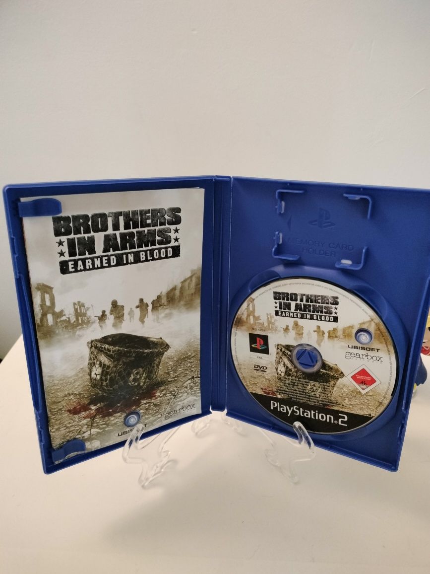 Jogo ps2 brother in arms earned in blood