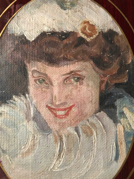 И.М.Бурячок Портрет Актрисы 1920х годов