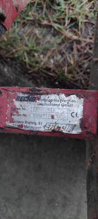 Dmuchawa spalinowa do zboża/wiórów