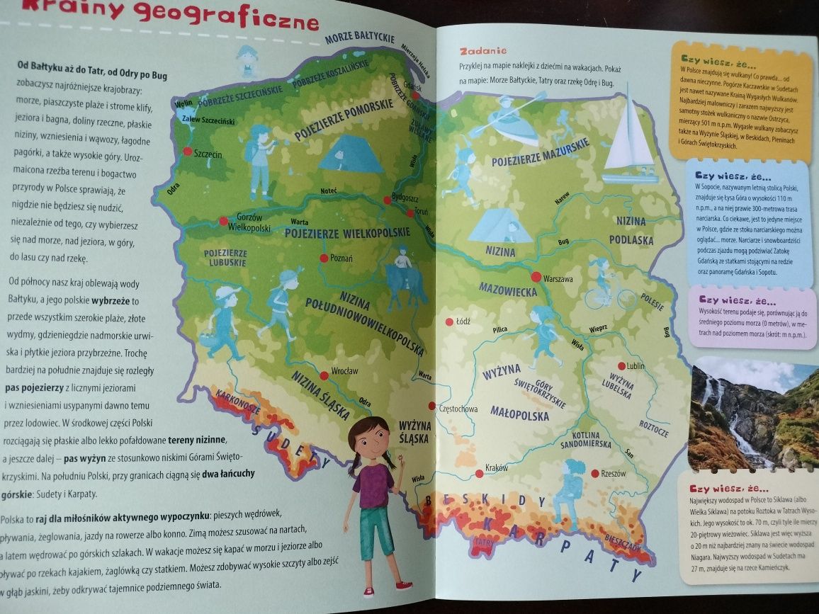 Atlas geograficzny Polski zeszyt edukacyjny